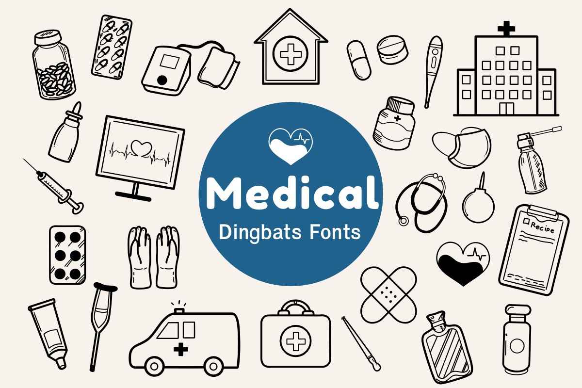 Schriftart Medical