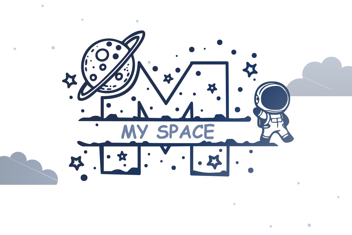 Schriftart My Space