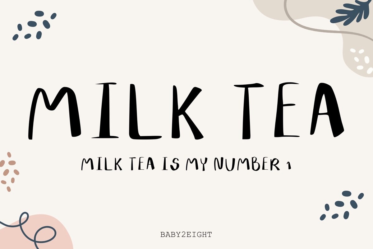 B2E Milk Tea