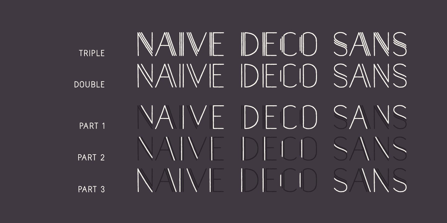 Naive Deco Sans