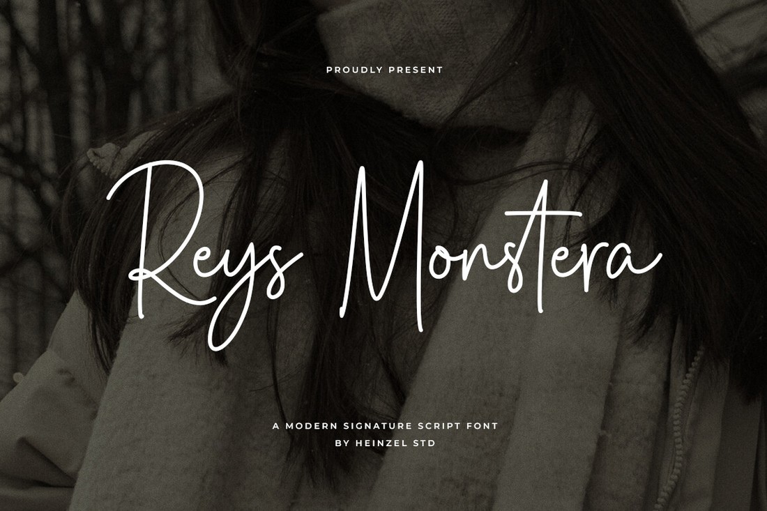 Schriftart Reys Monstera