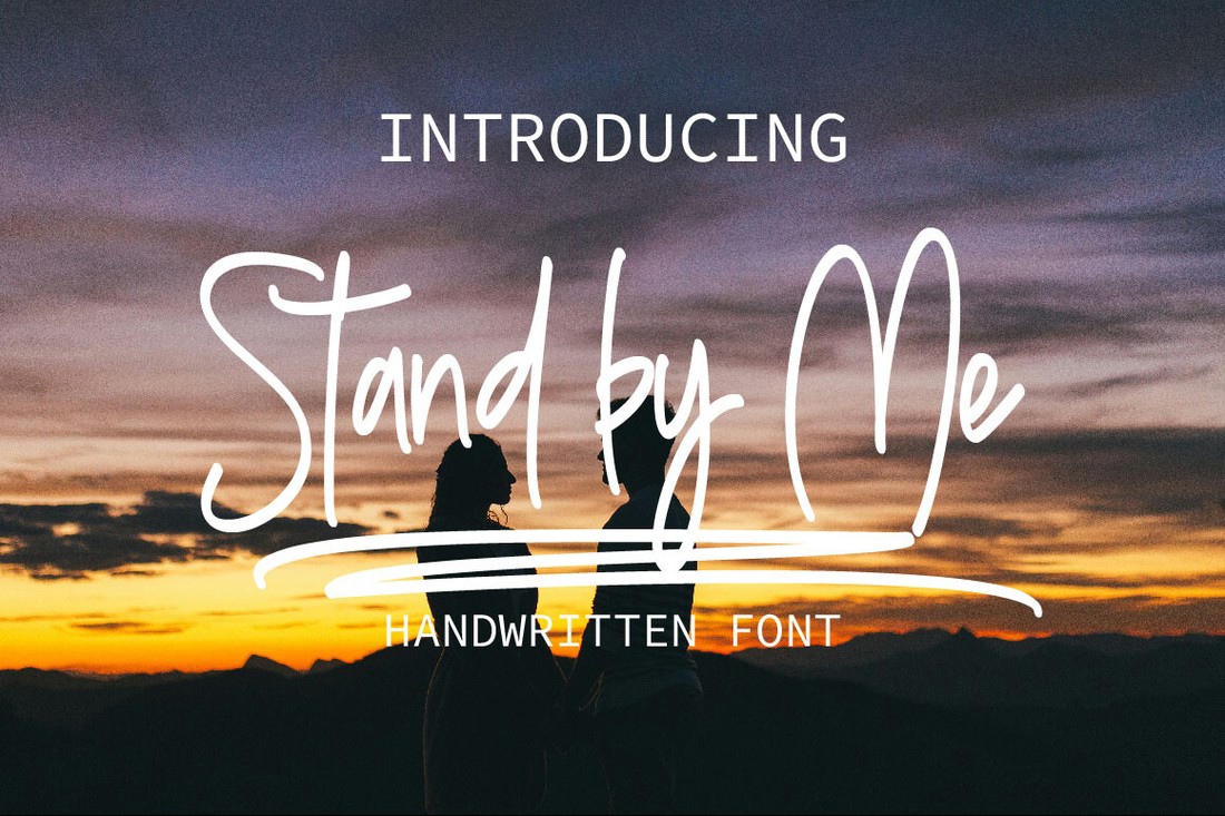 Schriftart Stand by Me