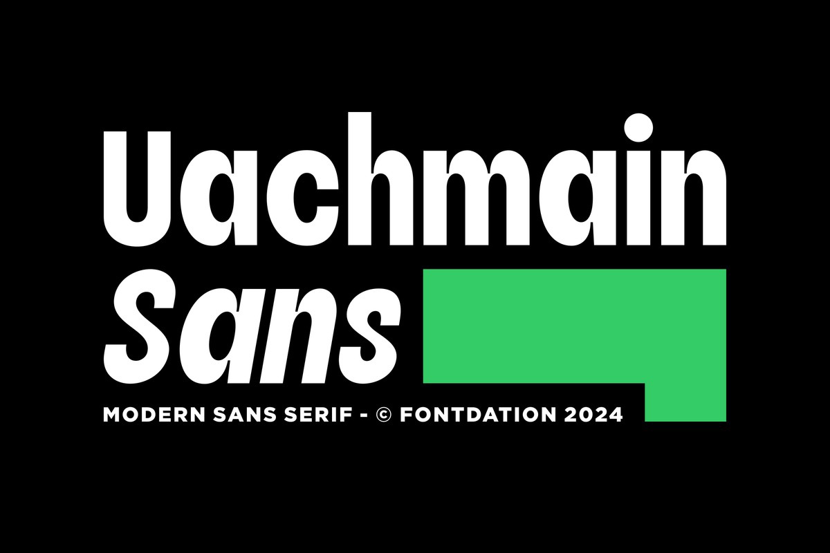 Uachmain Sans