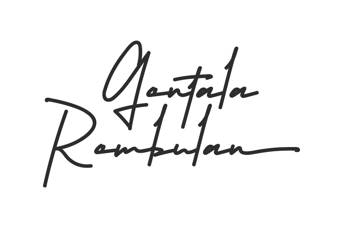 Schriftart Gentala Rembulan