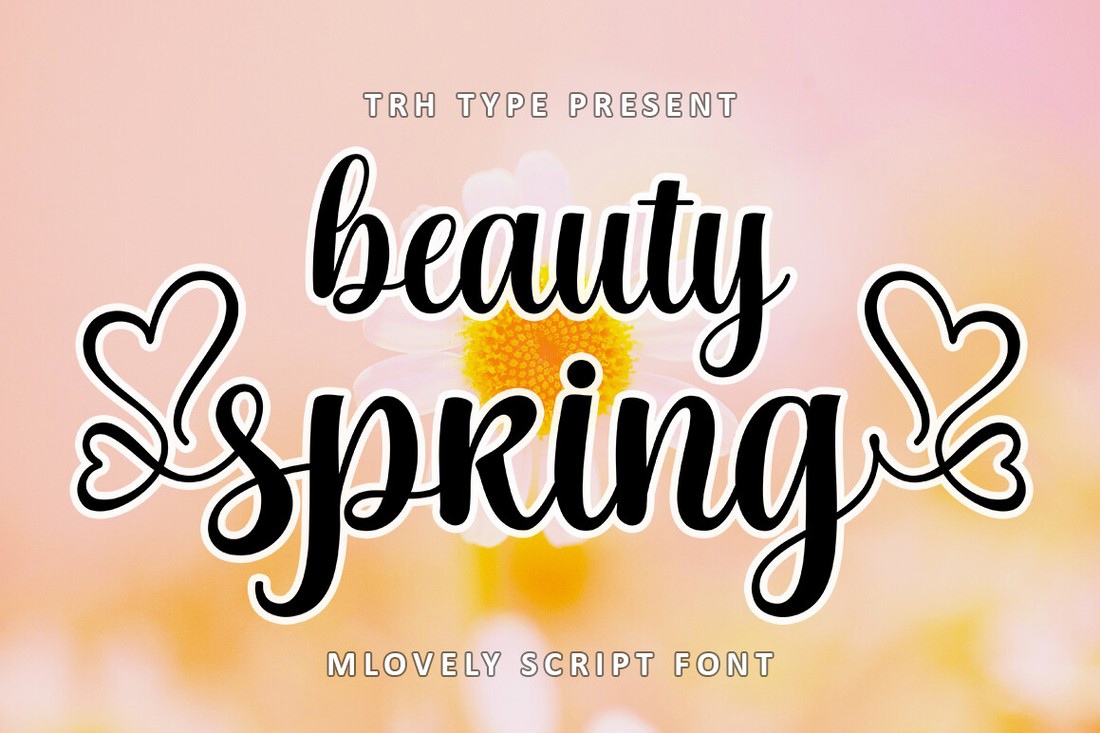 Schriftart Beauty Spring