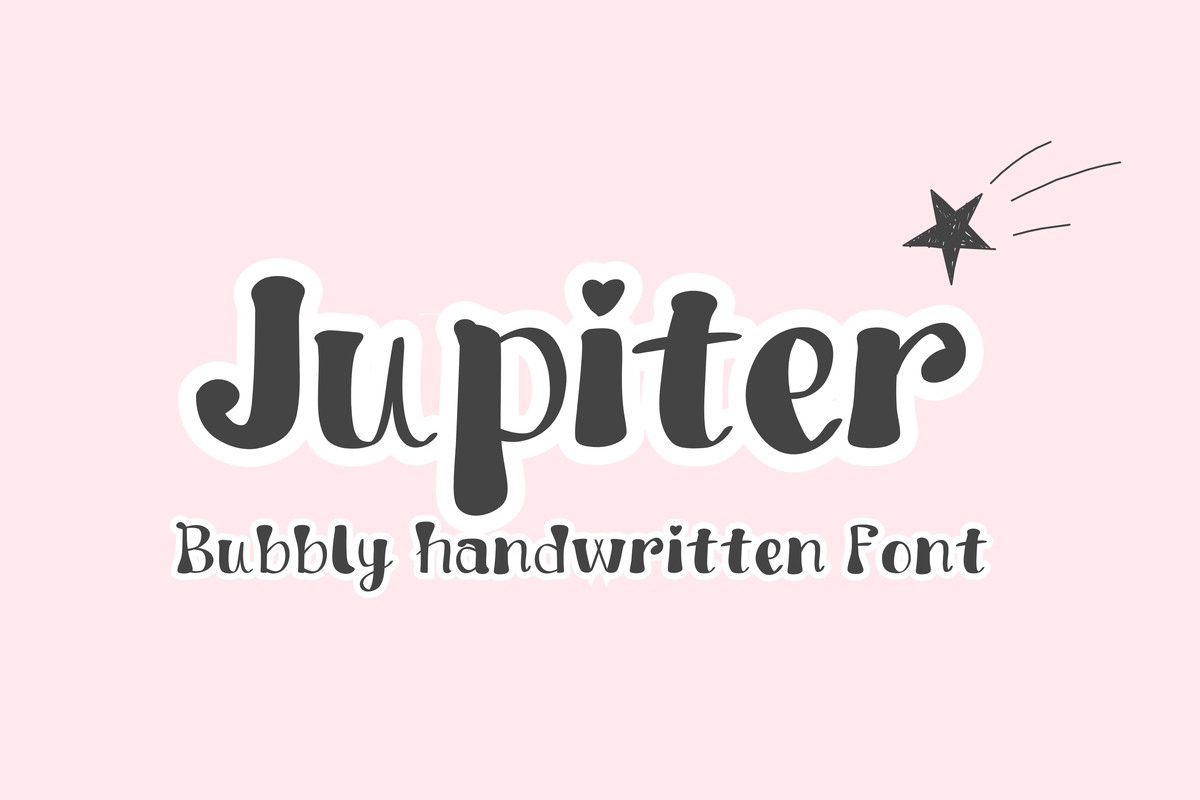 Schriftart Jupiter