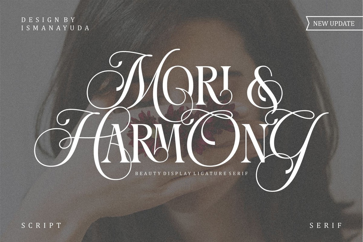 Schriftart Mori Harmony