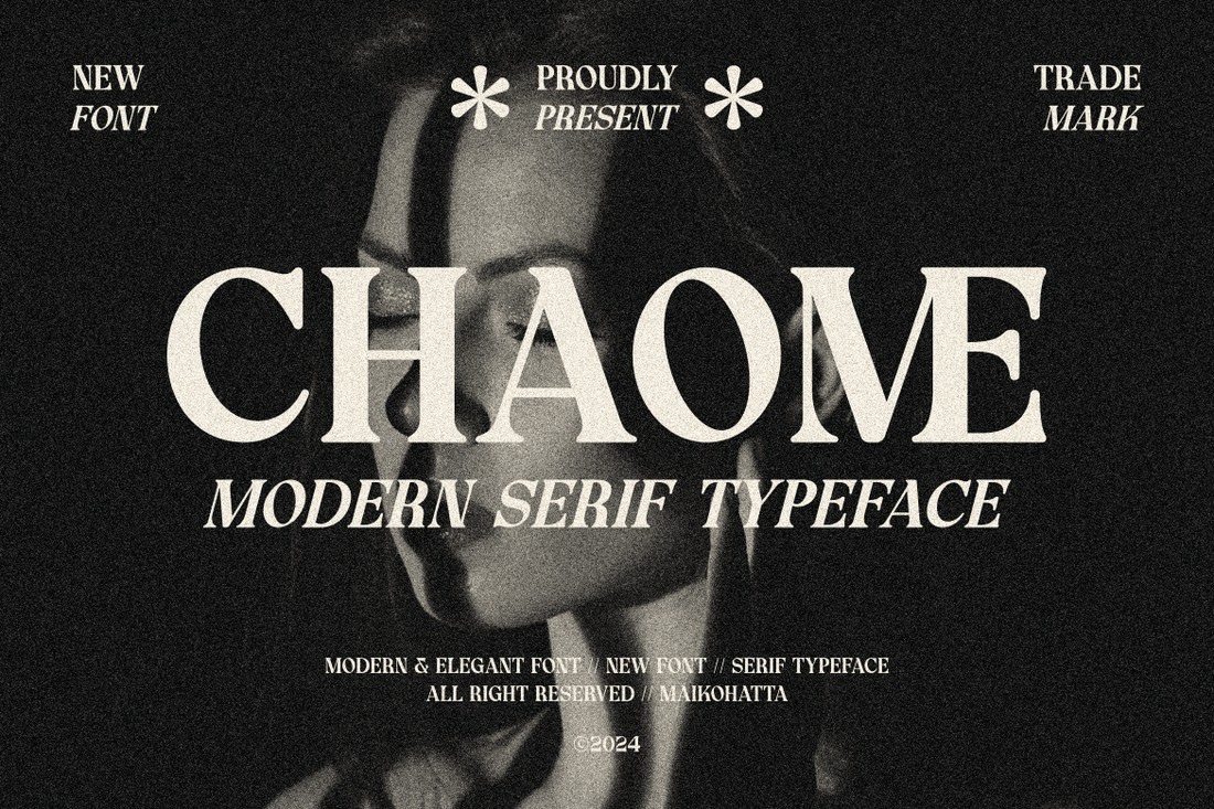 Schriftart Chaome