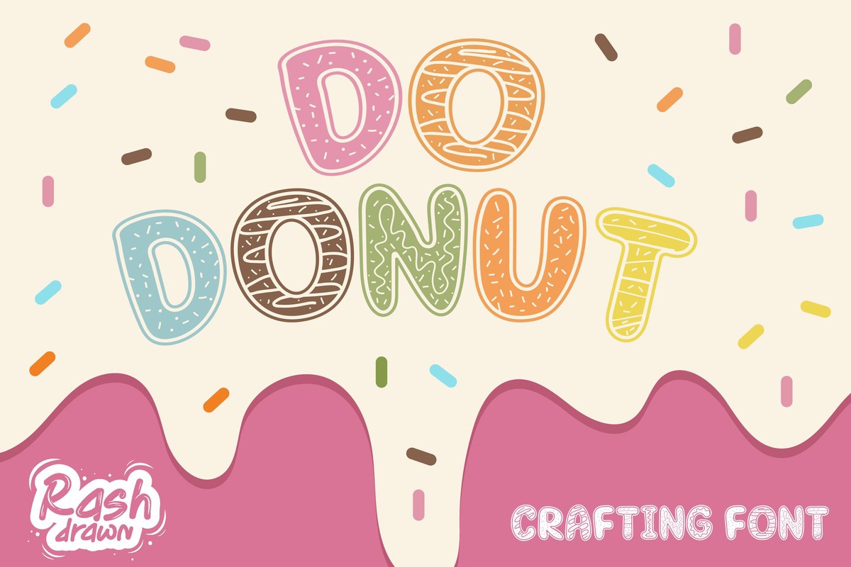 Schriftart Do Donut