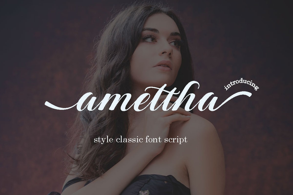 Schriftart Amettha