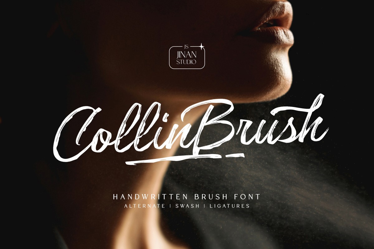 Schriftart Collinbrush