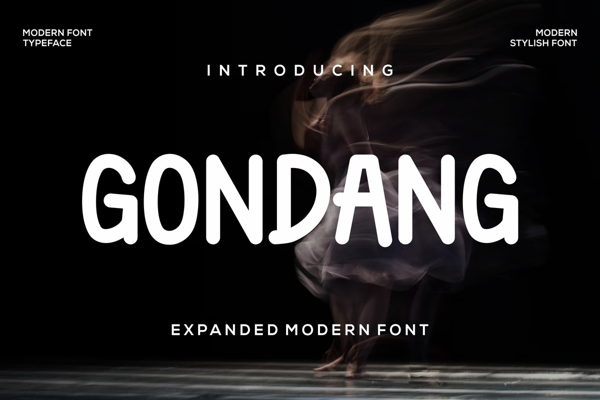 Schriftart Gondang