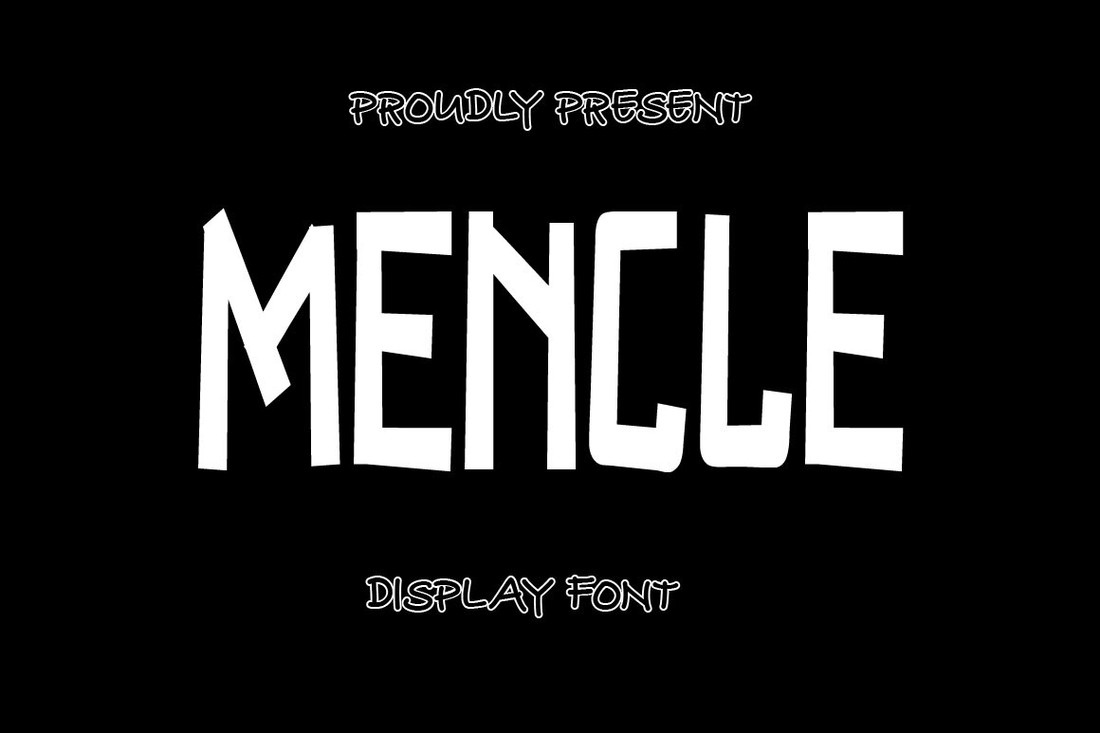 Schriftart Mencle