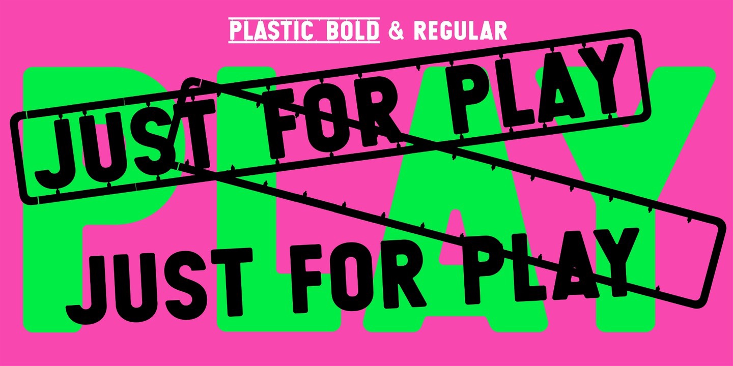 Schriftart ME Plastic