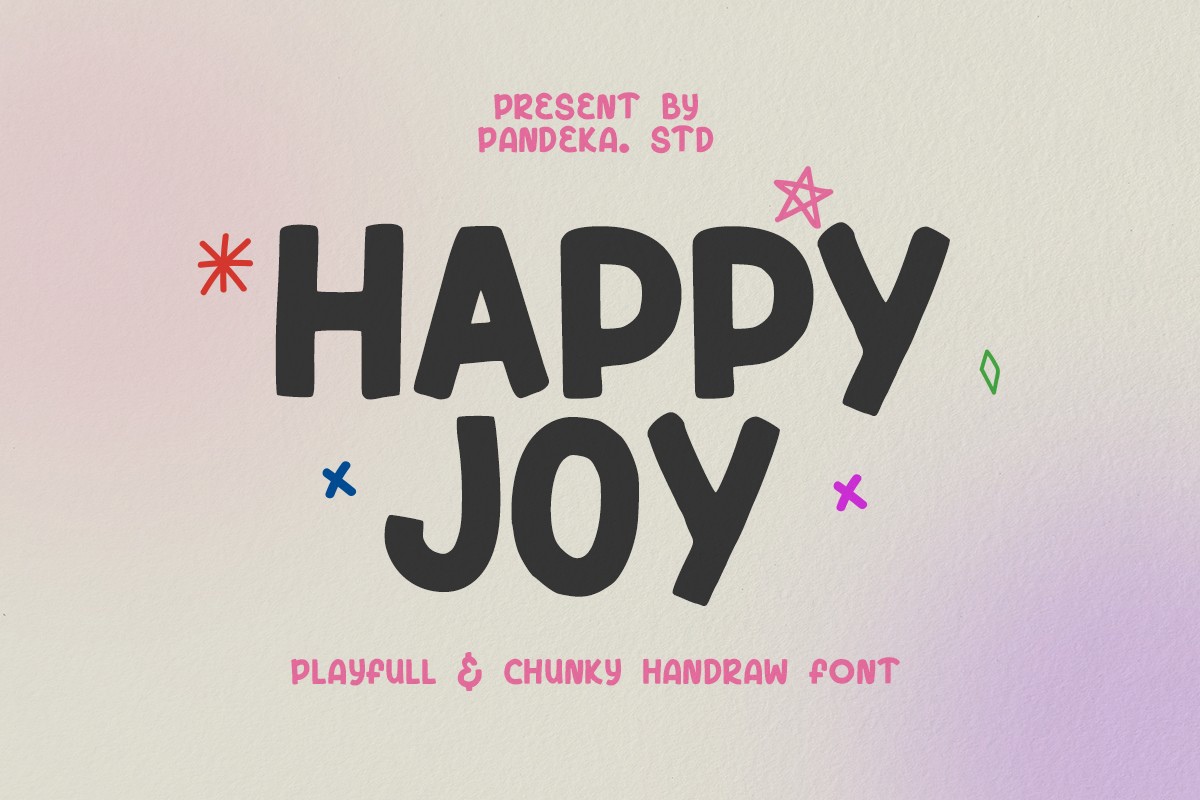 Schriftart Happy Joy