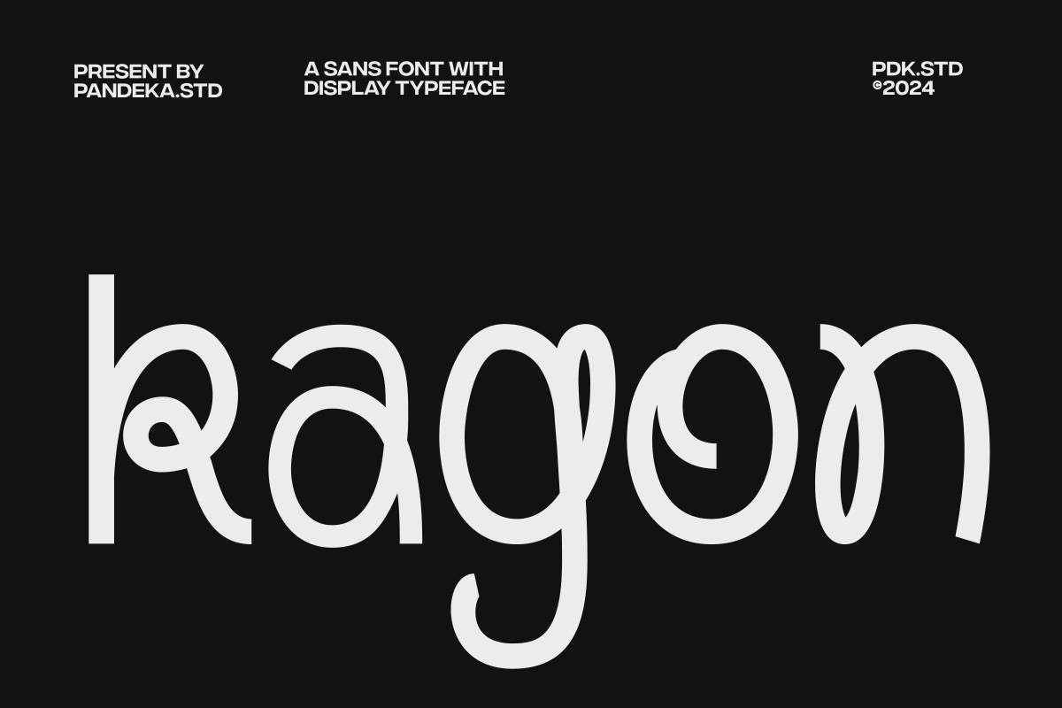 Schriftart Kagon