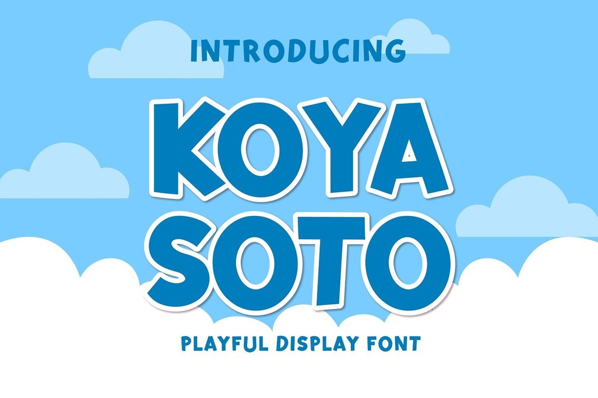 Schriftart Koya Soto