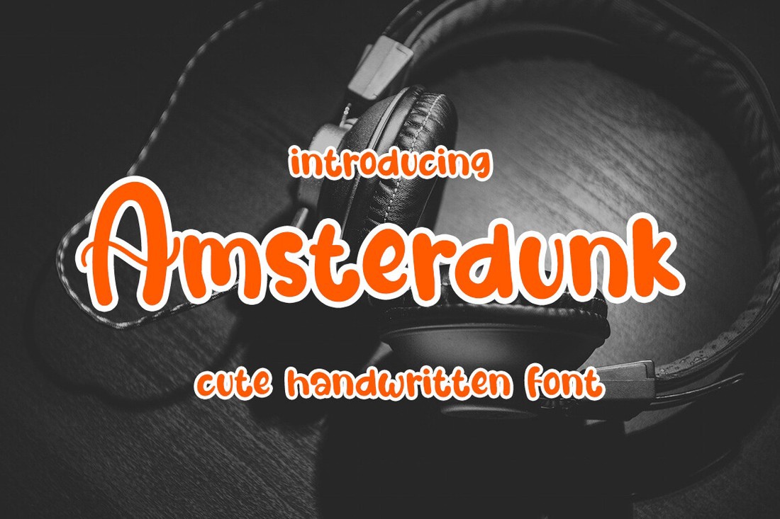 Schriftart Amsterdunk