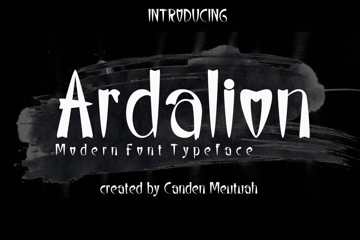 Schriftart Ardalion