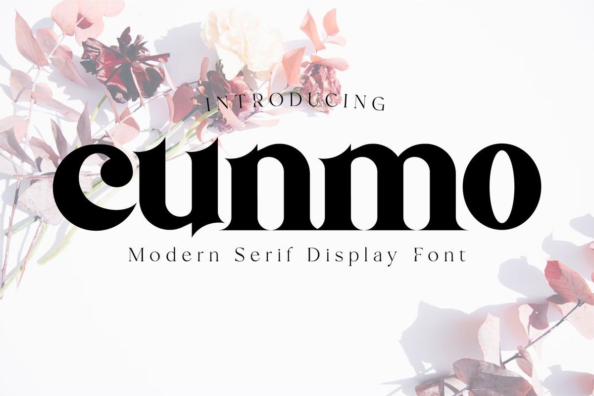 Schriftart Cunmo