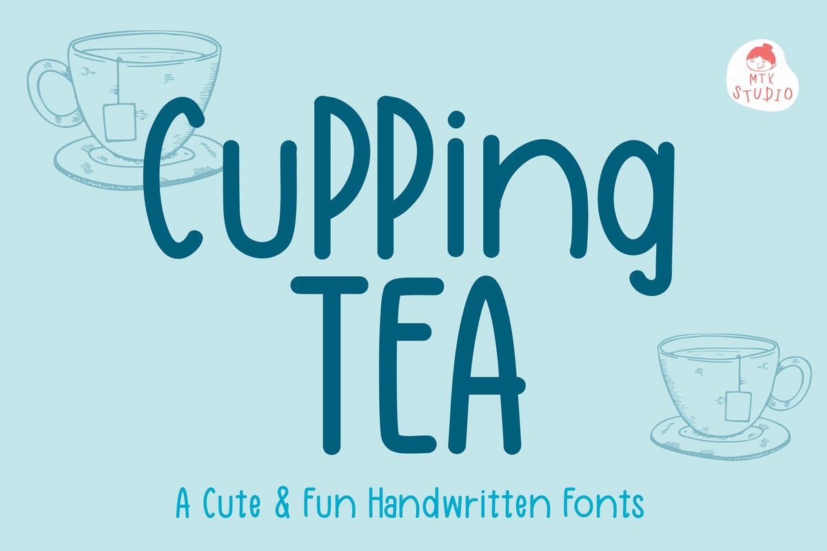 Schriftart CuppingTea