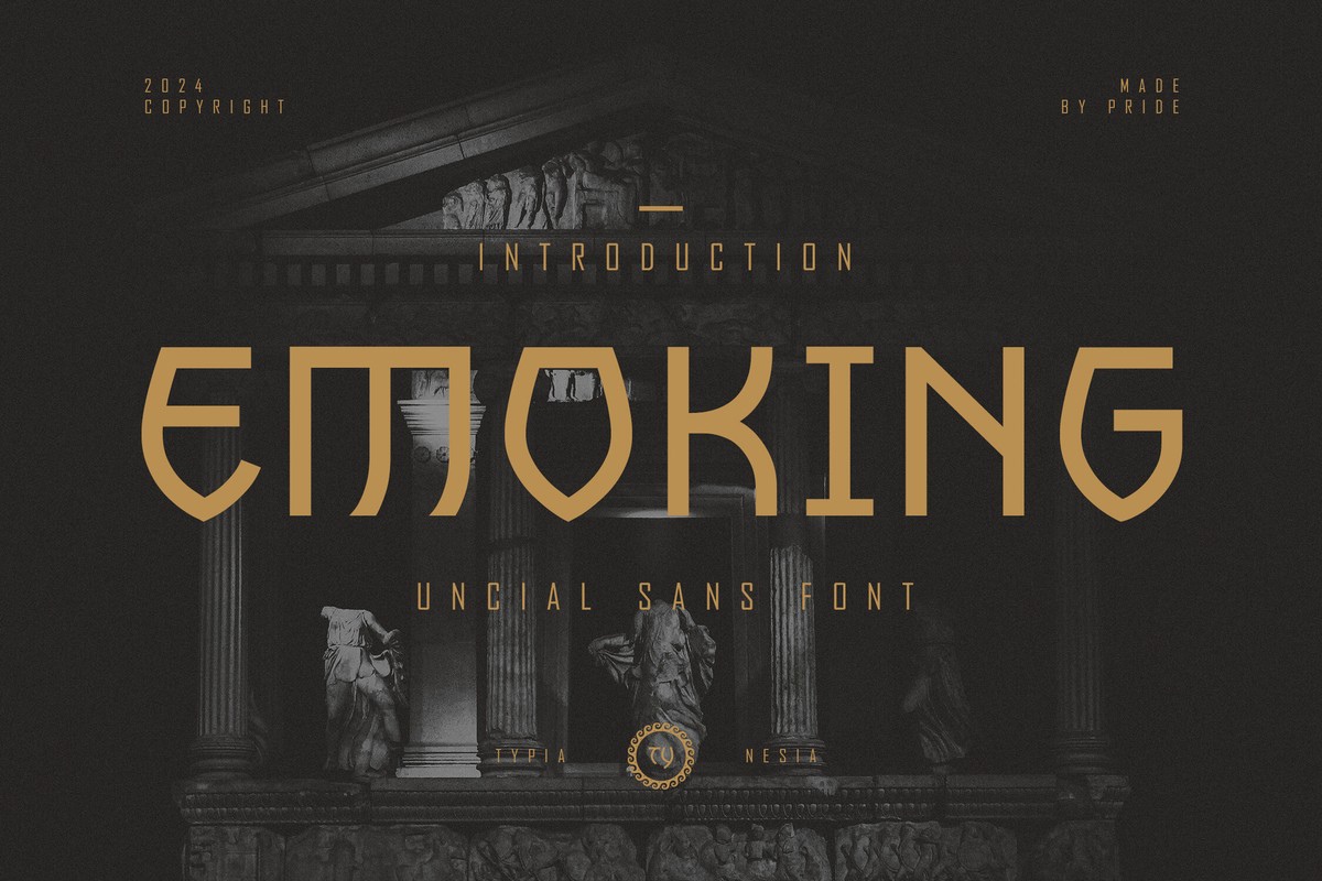 Schriftart Emoking