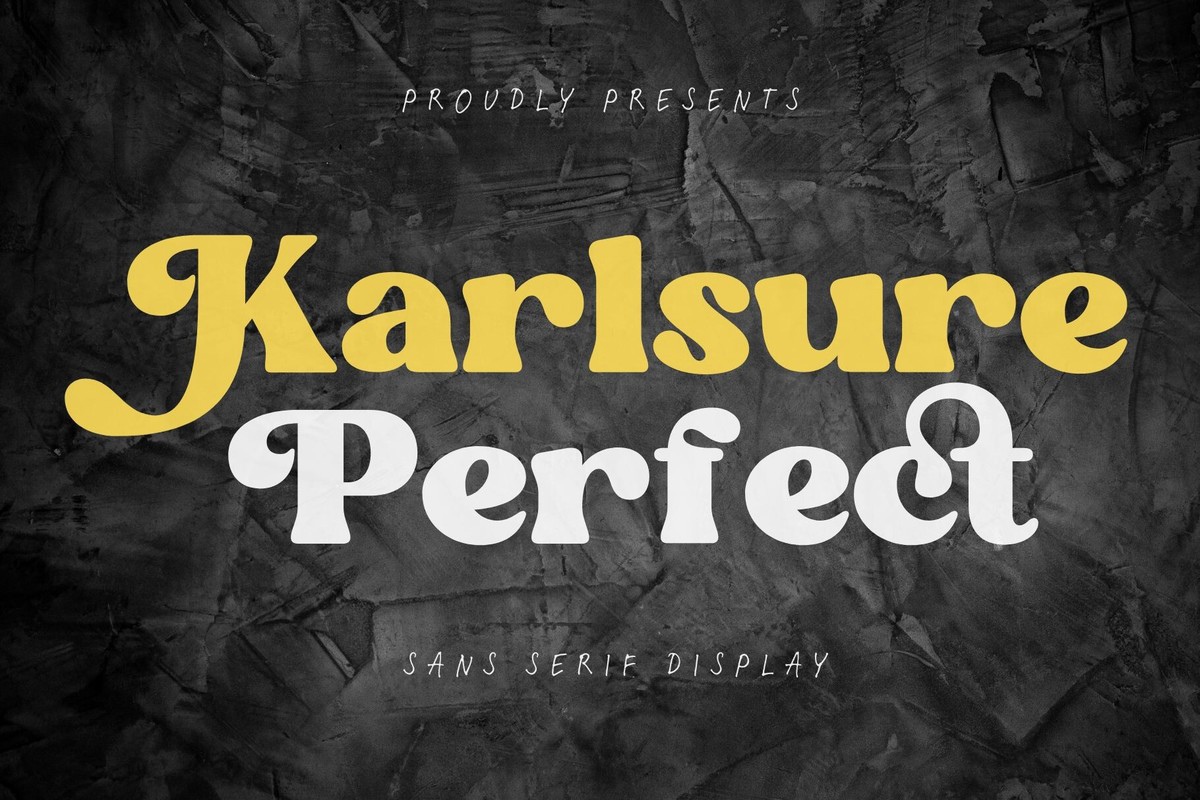 Schriftart Karlsure Perfect