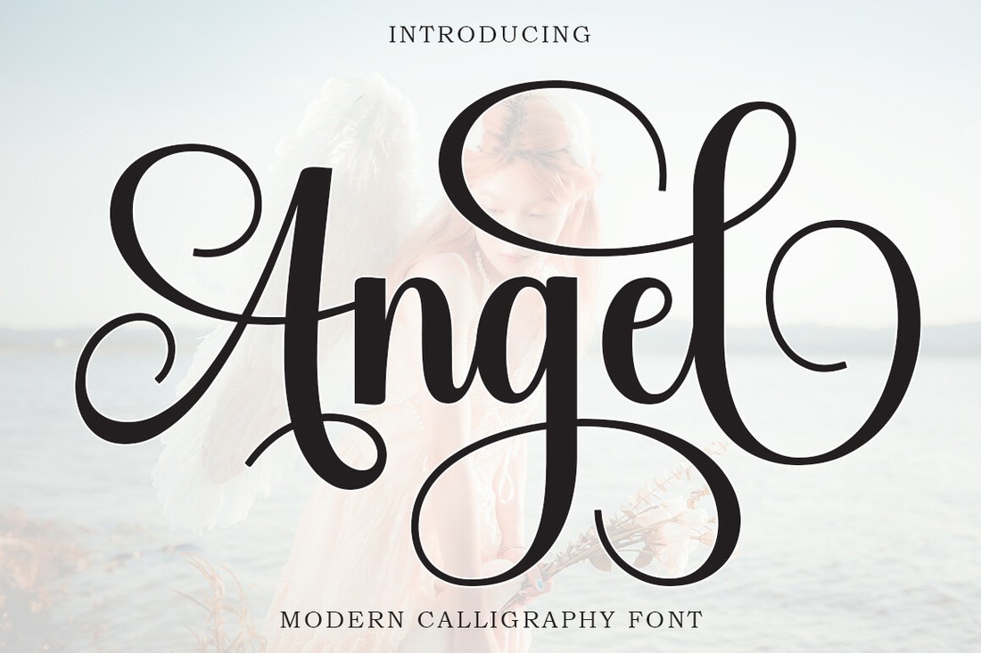 Schriftart Angel