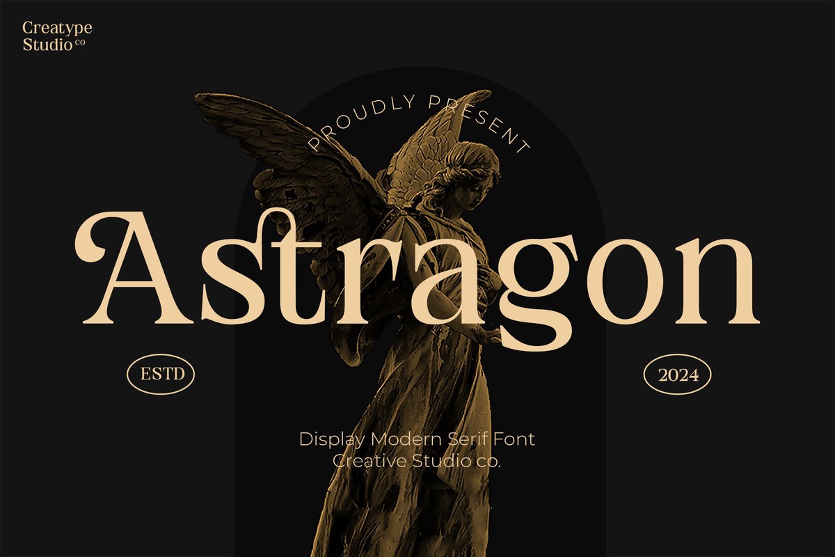 Schriftart Astragon