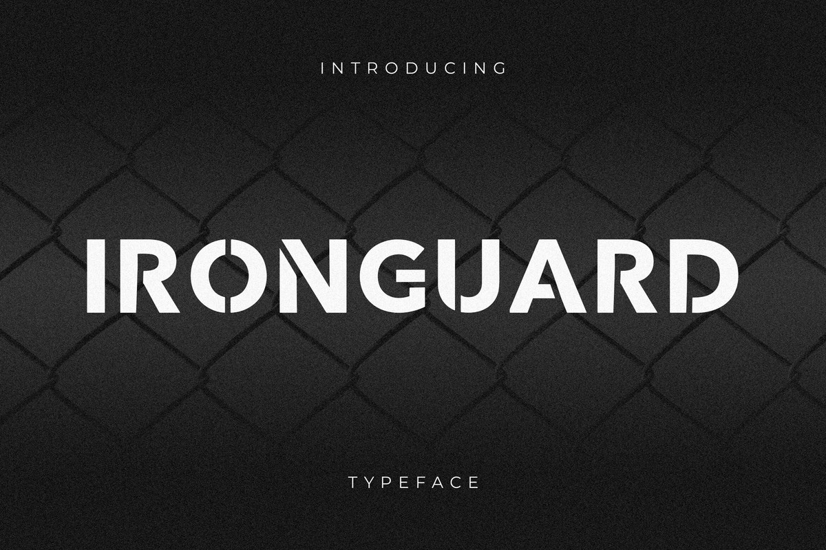 Schriftart Ironguard