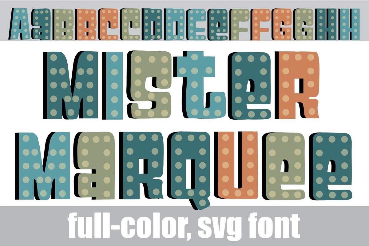 Schriftart Mister Marquee CF