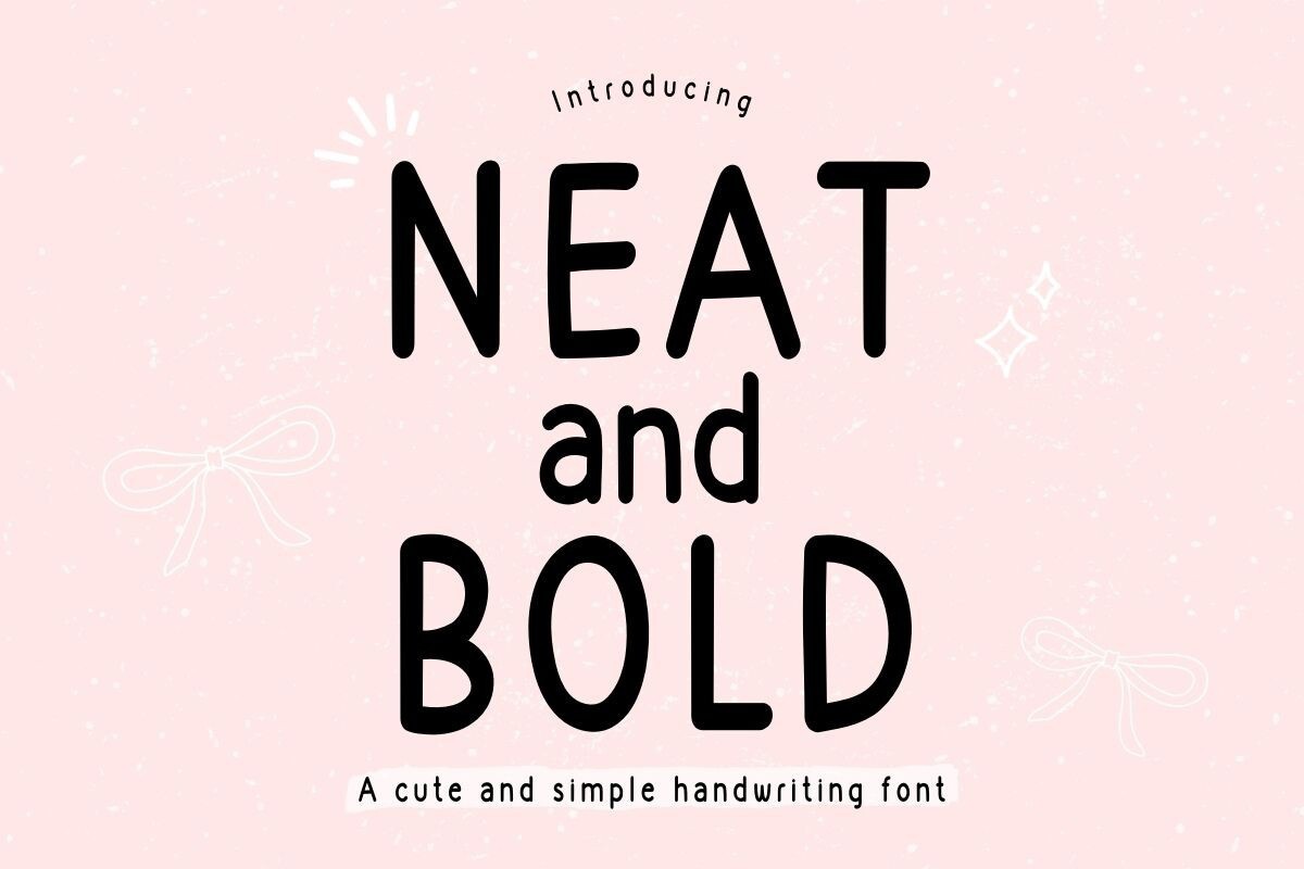 NeatAndBold