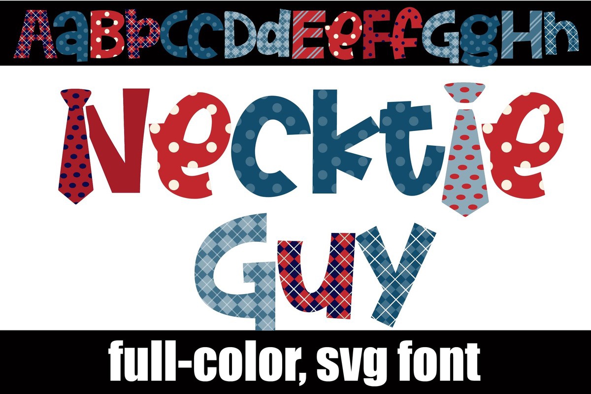 Schriftart Necktie Guy Too CF