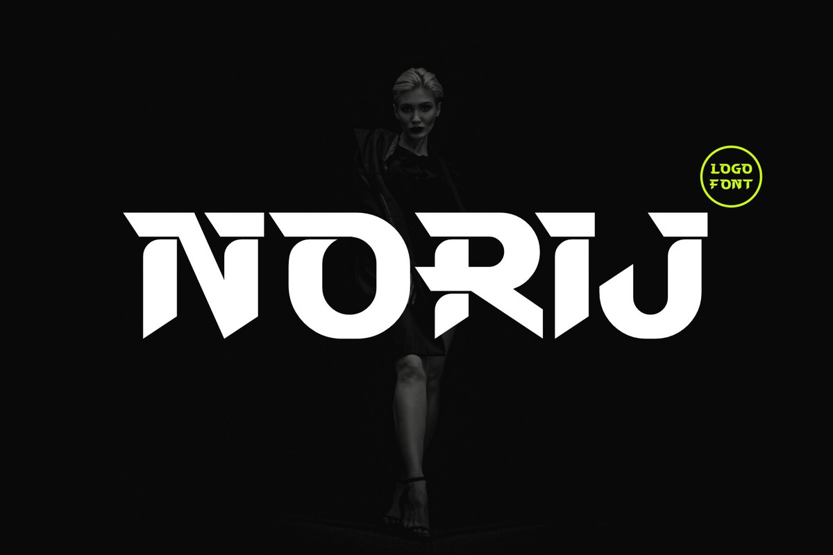 Schriftart Norij