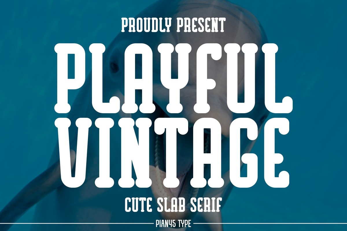 Schriftart Playful Vintage