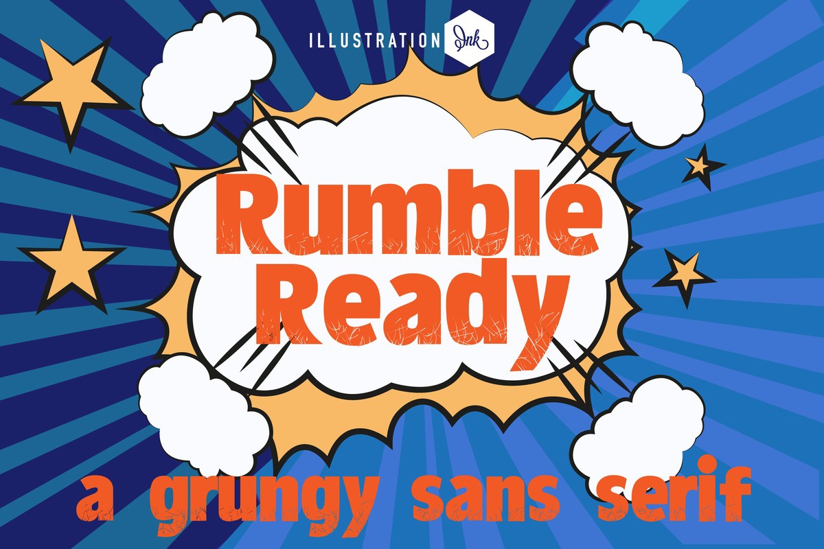 Schriftart PN Rumble Ready