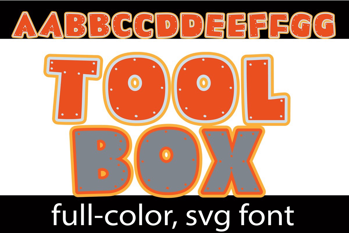 Schriftart Toolbox CF