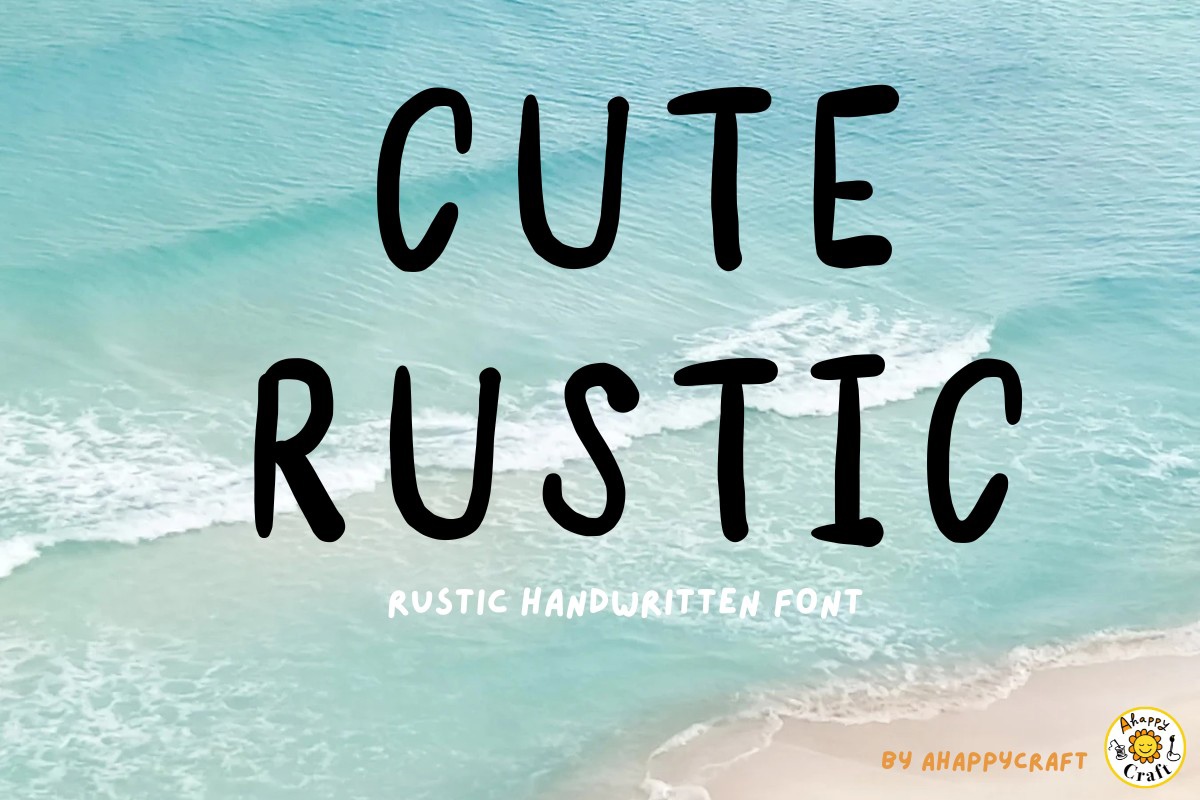 Schriftart Cute Rustic