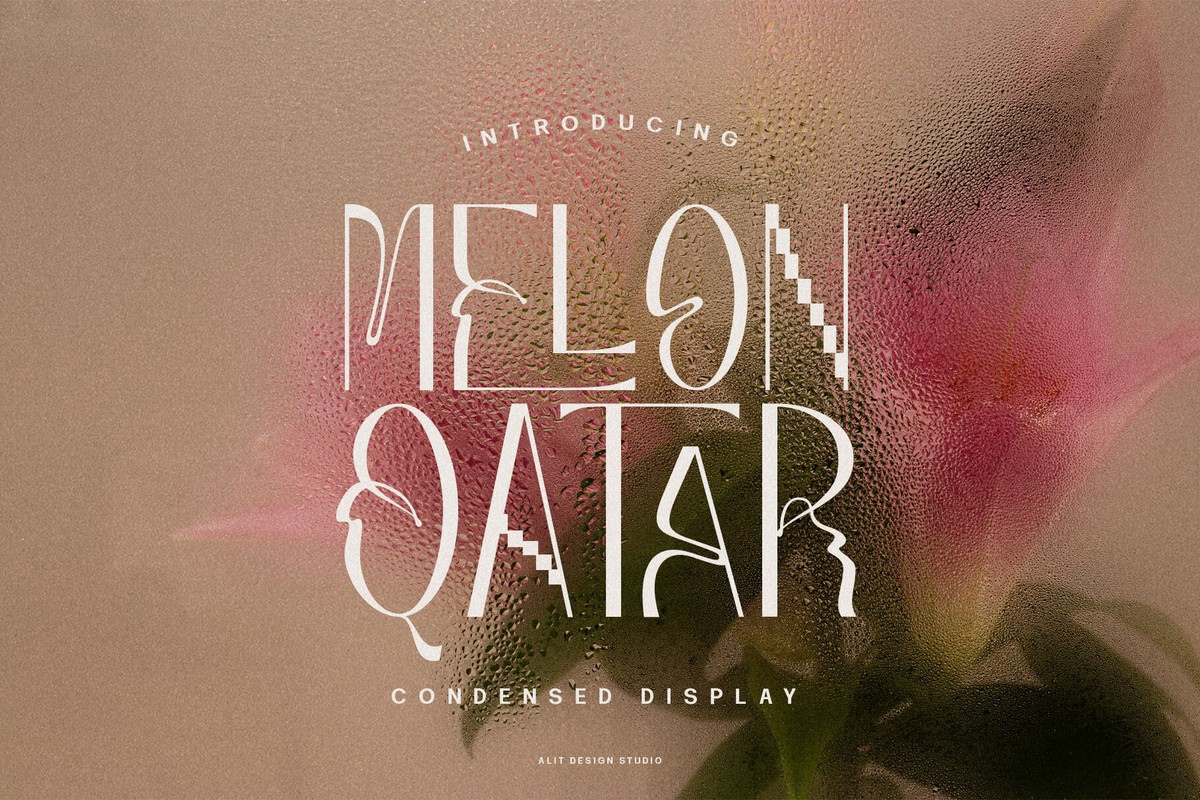 Schriftart Melon Qatar