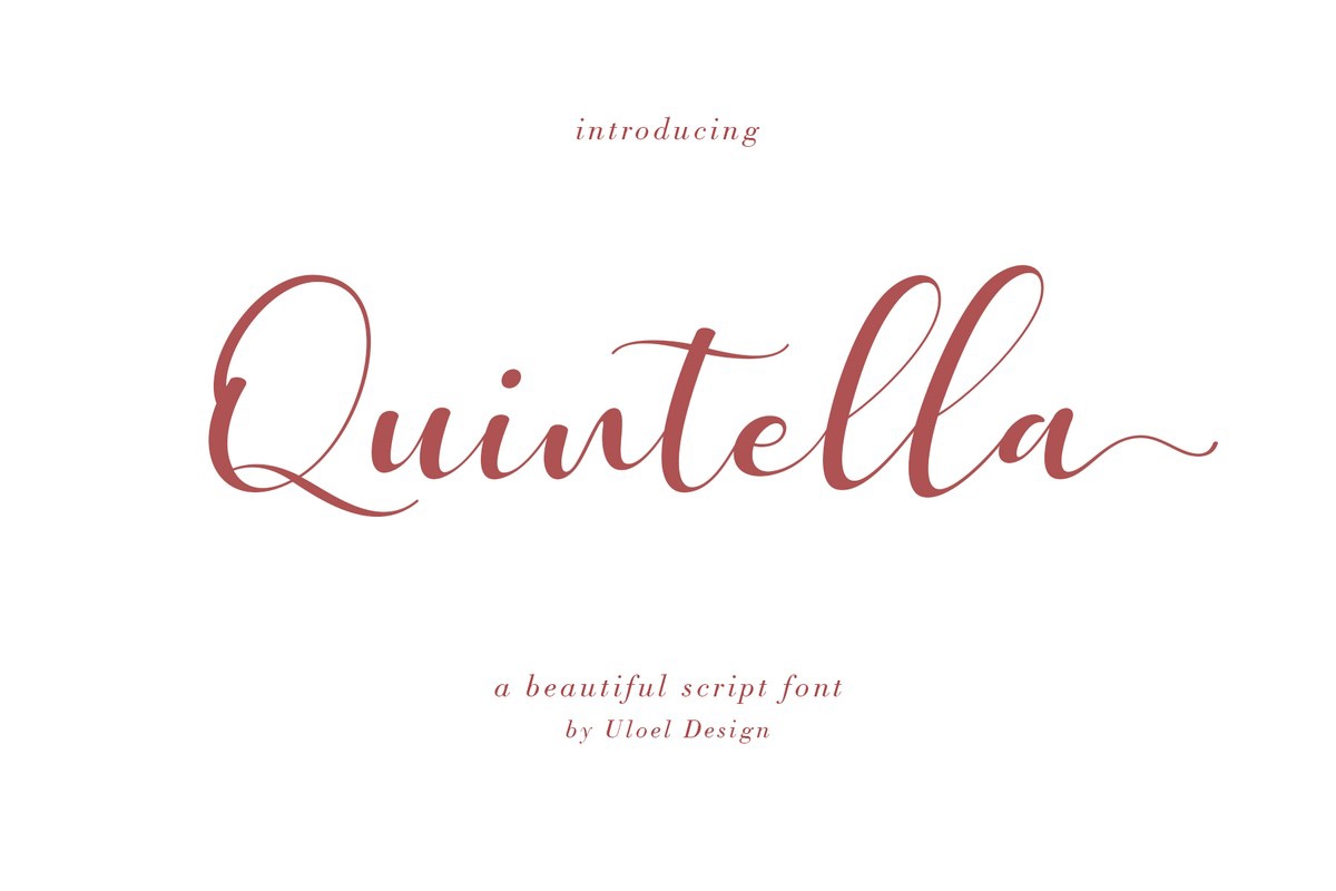 Schriftart Quintella