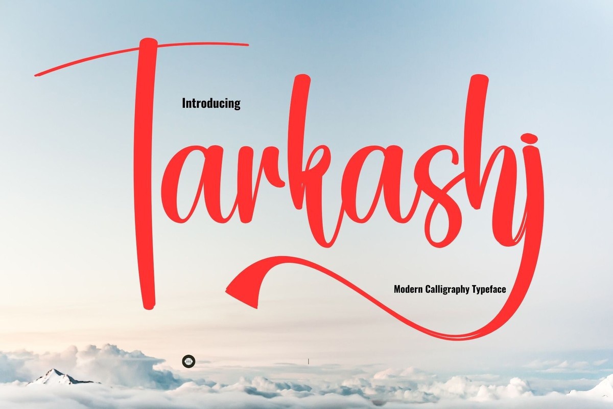 Schriftart Tarkashj