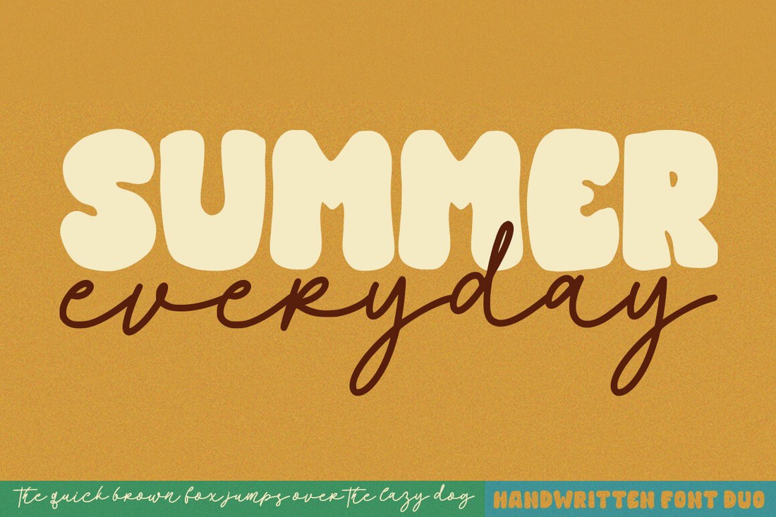 Schriftart Summer Everyday