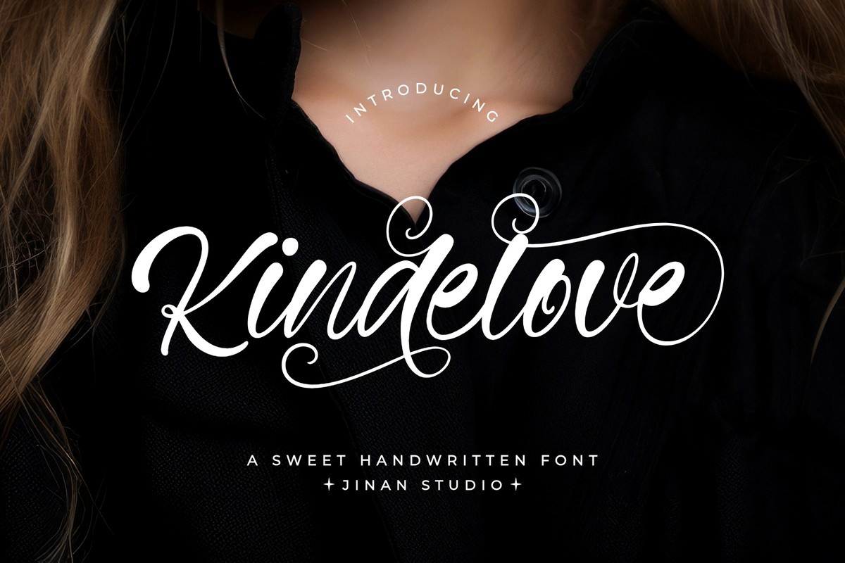 Schriftart Kindelove