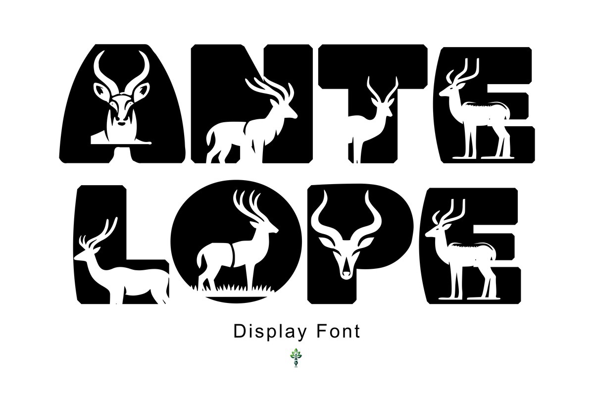 Schriftart Antelope