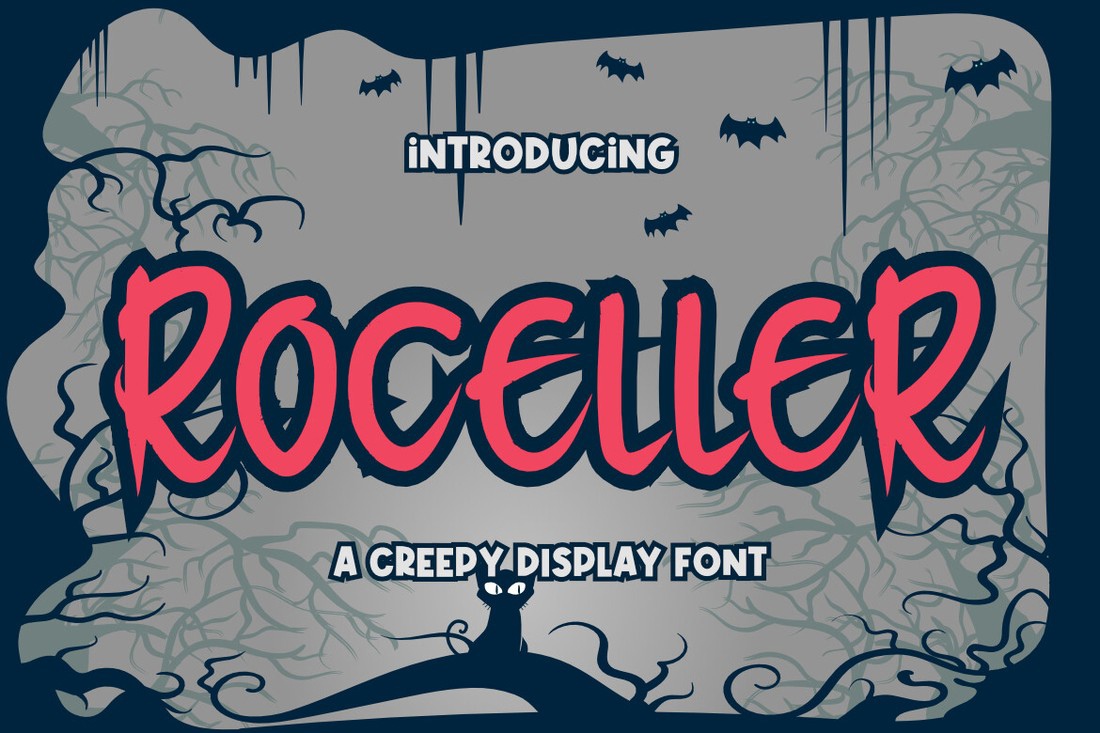 Schriftart Roceller