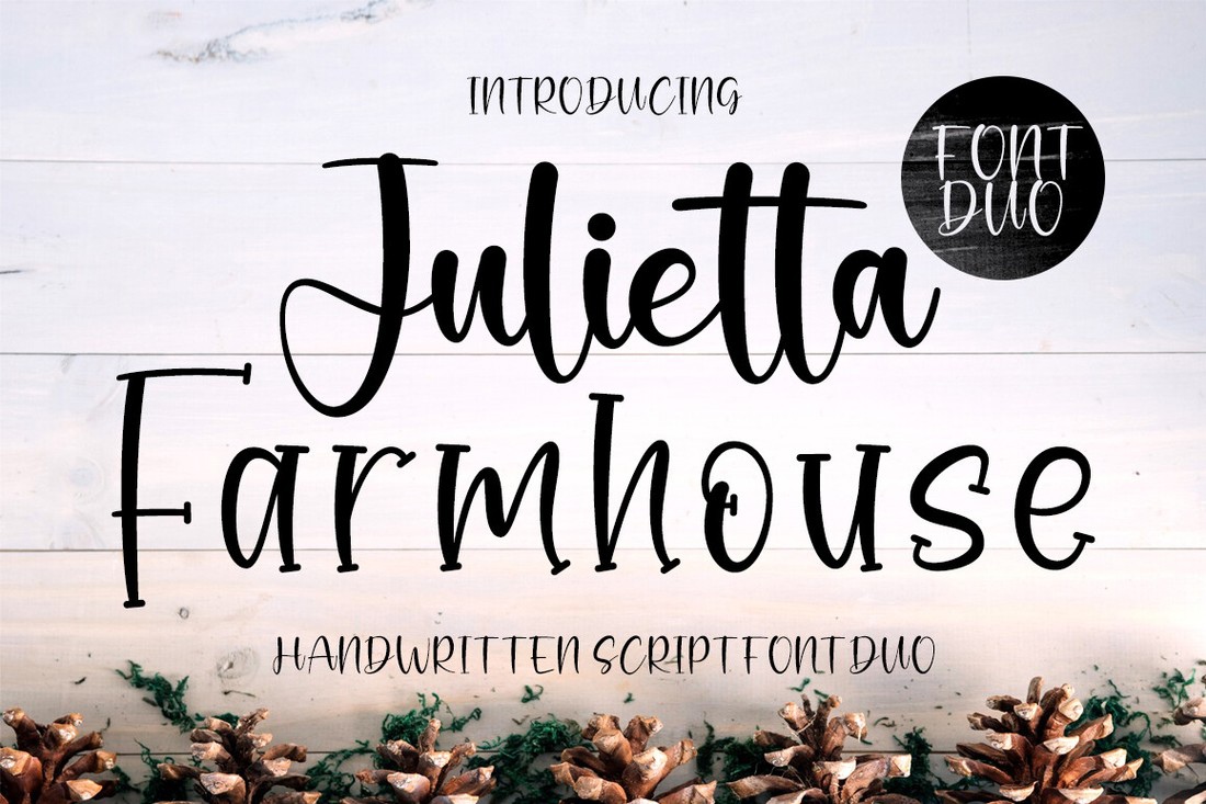 Schriftart Julietta Farmhouse