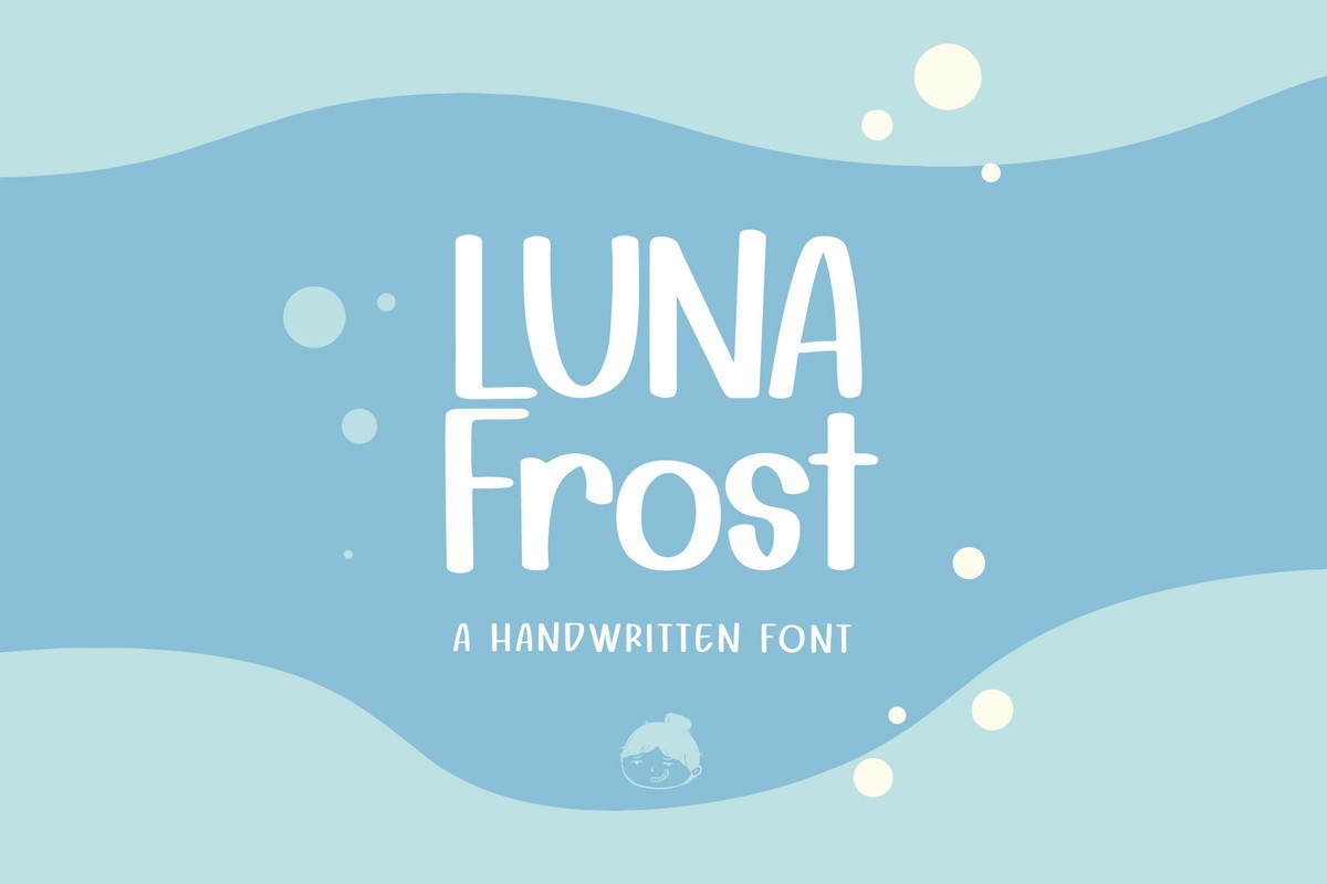 Schriftart Luna Frost