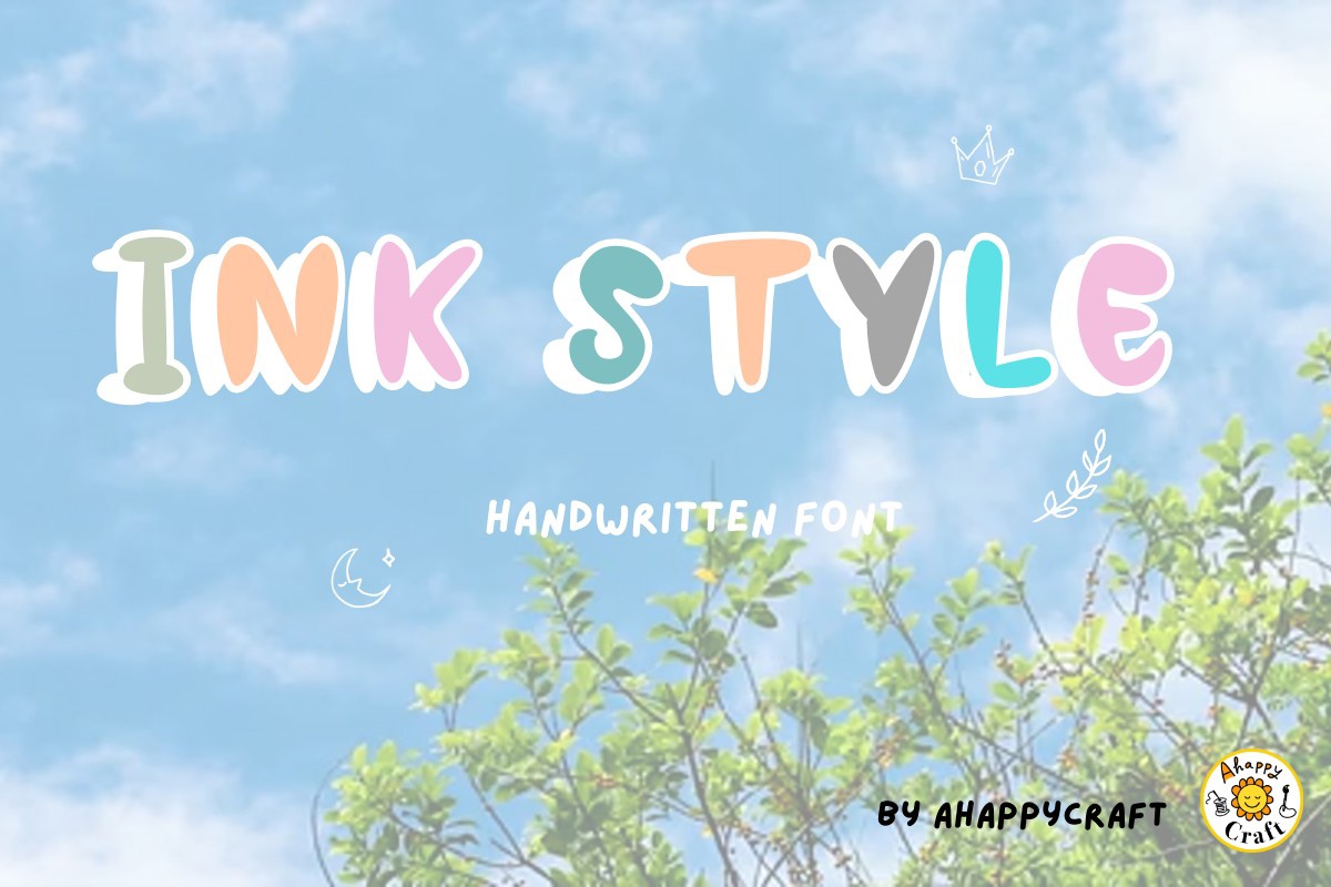 Schriftart Ink Style