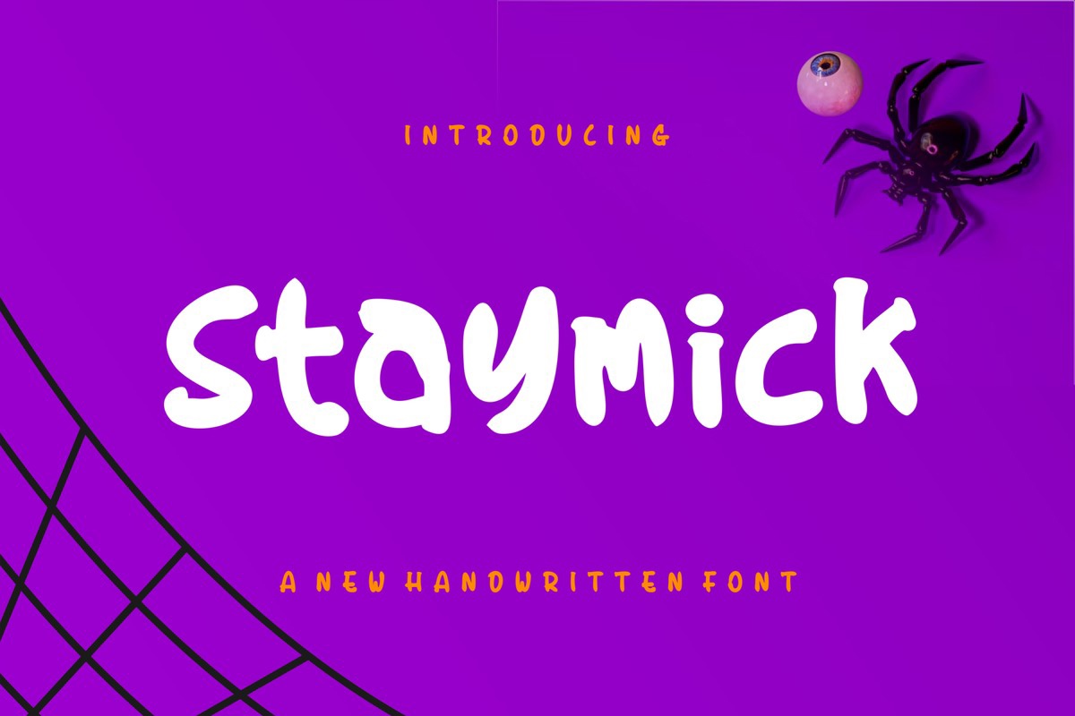Schriftart Staymick