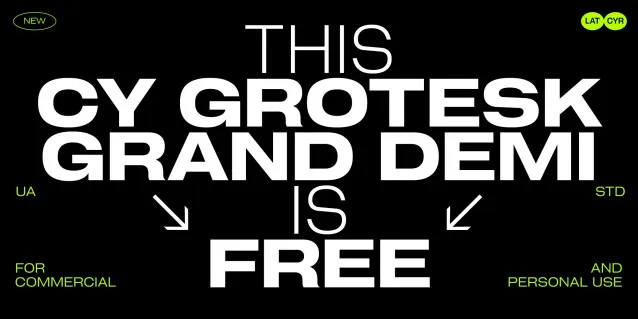 Cy Grotesk Std Grand Demi